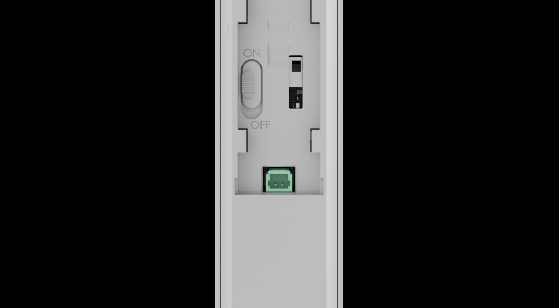 Terminales para conectar un detector de terceros