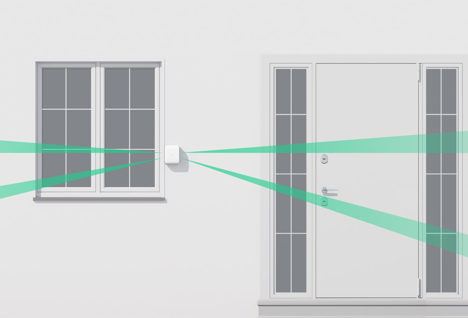 Both or only one optical system can be used